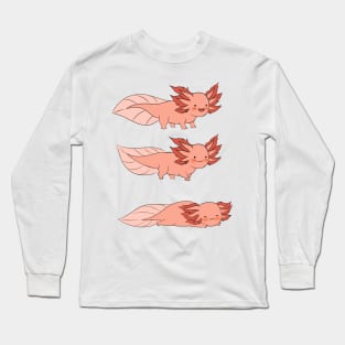 Axolotl Walk Long Sleeve T-Shirt